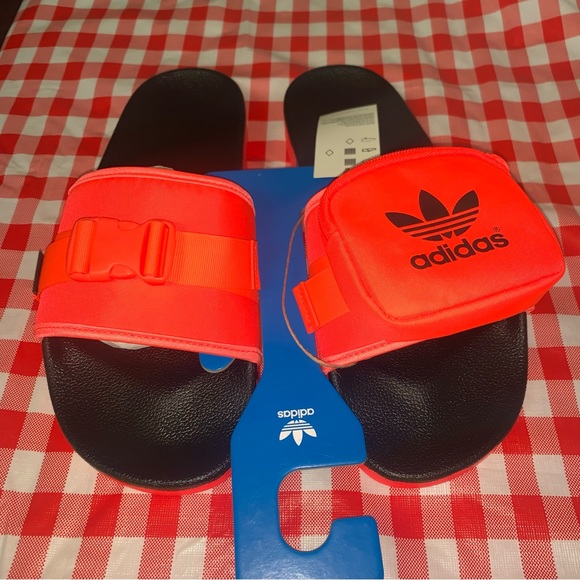 Adidas Originals Women’s Pouchylette Slides Sandals Size 11 (GY1009) - Picture 8 of 13